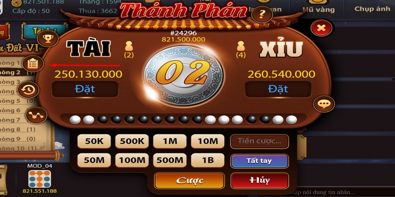 Tài xỉu là bộ môn giải trí có nguồn gốc từ Trung Hoa